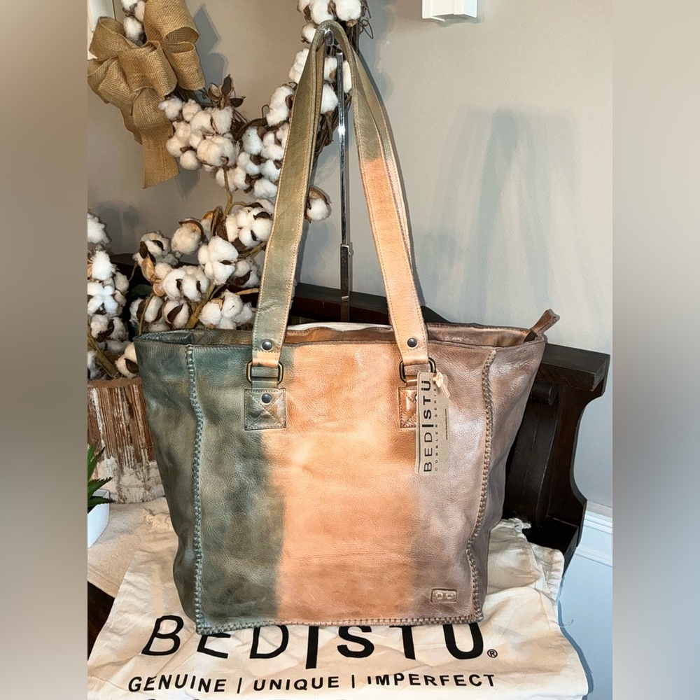Bed Stu Leather Celindra Shoulder Tote Bag, EXCELLENT CONDITION